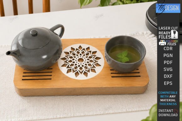 Download Gongfu Tea Tray Laser Cut | Tea Ceremony - Ceremony Collection