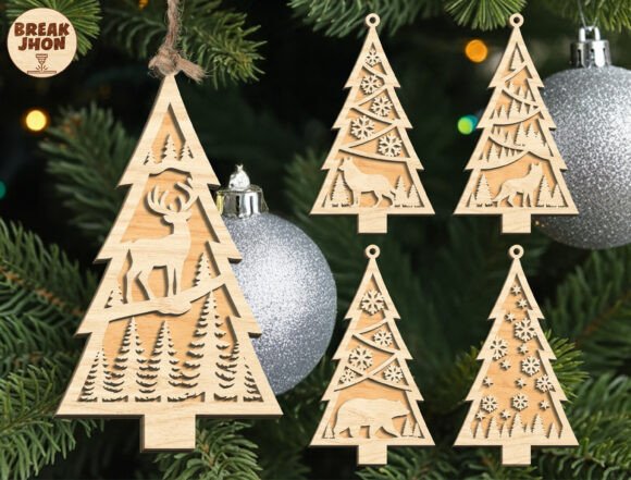 Download Christmas Tree Ornament SVG Bundle - Premium Resources